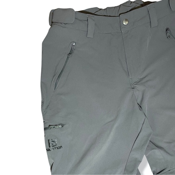 Salomon Advanced Skin Zip Off Hiking Pants SIZE:34 - Picture 2 of 4